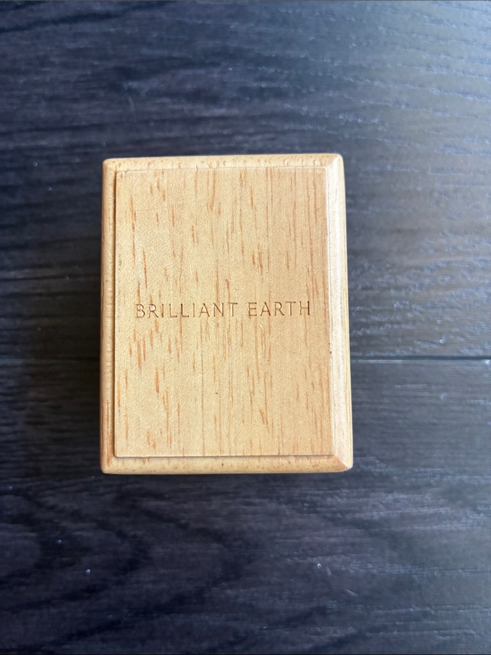 Brilliant Earth Natural Wood Jewelry Box - Light Wood